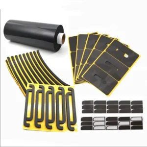 0.1mm to 6mm Factory Die-Cut Poron Foam Molding with Adhesive Tape for Mobile Phone LCD Screens