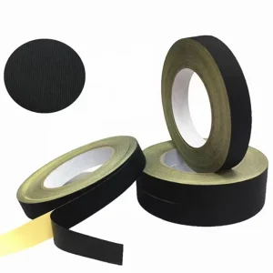 0.75 in X 100 ft Black Insulating Acetate Cloth Adhesive Tape for for Automotive Wiring Harness Stage Cable Fixed Package Wire