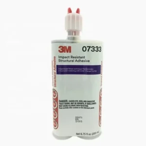 07333 Sheet Metal Repair Structural Adhesive, Impact-Resistant Two-Component Epoxy for Aluminum