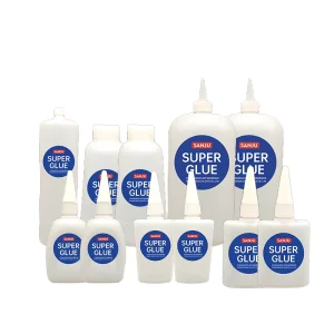 100% Pure Cyanoacrylate Instant Adhesive for Bonding Plastic and Metal Materials