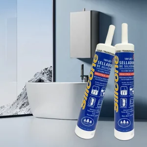 100% RTV Silicone White Adhesive Glue Weatherproof Sealer for Aluminum Plastic Joints and Leather