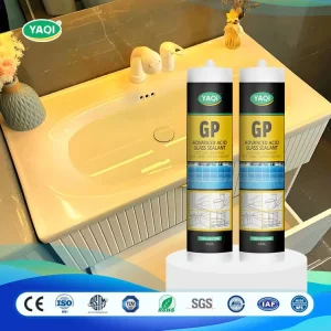 100% Silicone UV Resistant Acetic Cure Silicone Sealant for Sink
