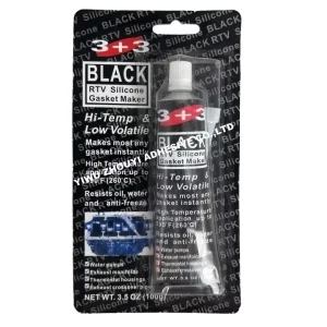 100G RTV 5-Minute Quick-Drying Silicone Sealant High-Temperature Resistant for Car Repair Woodworking and Packing