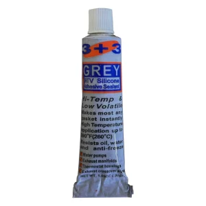 100g High Temperature -60 to 280°C Waterproof Fireproof Gray RTV Silicone Sealant