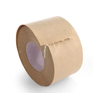 100m Water-Activated Kraft Paper Tape Reinforced Jumbo Roll
