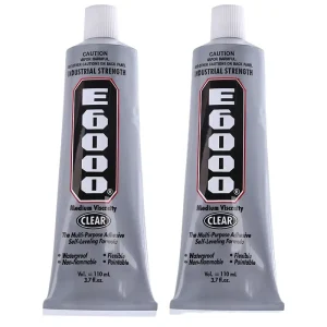 110 ml E6000 Multipurpose DIY Acrylic Epoxy Resin Adhesive for Mobile Phone Repair, Phone Cases, Accessories and Rhinestones