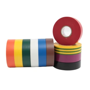 145 Strong Adhesion Colorful Moisture-Proof PVC Electrical Insulation Tape Antistatic Marking for Wire Harnesses