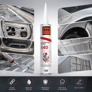 1K Polyurethane Automotive Seam Sealer High Modulus PU Body Panel Adhesive for Car Body OEM ODM