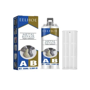 2-in-1 AB Metal Repair Paste, Heat-Resistant Cold Weld Sealant