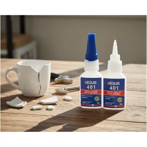 Multi-purpose instant cyanoacrylate super glue liquid sealant, 20 g, for metal, 406 460 401