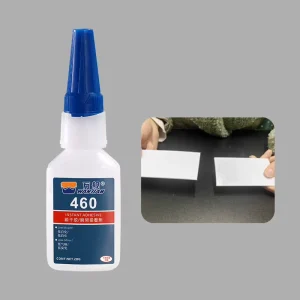 Wanjian 20 g/500 g 460 Super Glue Cyanoacrylate Adhesive for High-Aesthetic-Requirement Metal, Plastic, Woodworking, and Packaging Applications