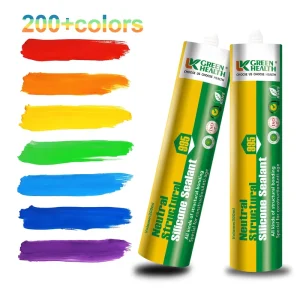 200+ Color Neutral Multipurpose Silicone Sealant for Woodworking and Construction