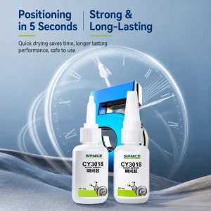 20g Cyanoacrylate Instant Adhesive for Rubber, Metal and Plastic, CY3018