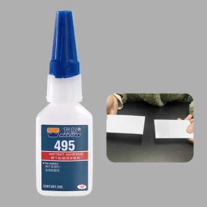 20g Transparent Cyanoacrylate Instant Adhesive for Metal, Construction and Packing