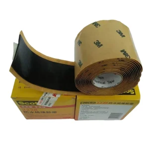 #2228 Black Rubber Tape, Waterproof, High Insulation Performance