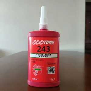 Anaerobic Acrylic Threadlocker Blue Gel 242 243 262 263 271 272 277 290 Fast-Curing High-Strength COOTIME Threadlocker