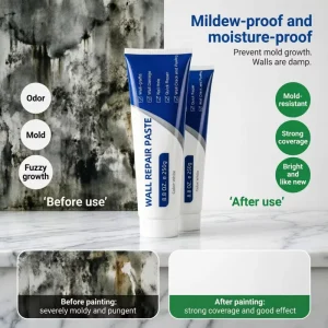 250g Wall Repair Paste for Cracks, Nail Holes, and Peeling Walls
