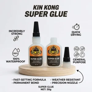 New 30 g Bottled Cyanoacrylate Adhesive for Strong Bonding of Metal and Other Materials