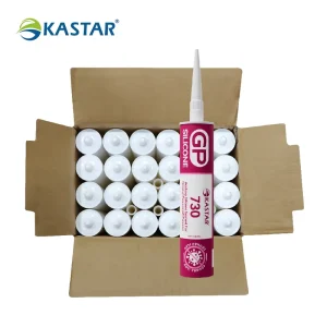 300ml 320g Clear Acetic Silicone Sealant One Component Acid Glass Adhesive General Purpose