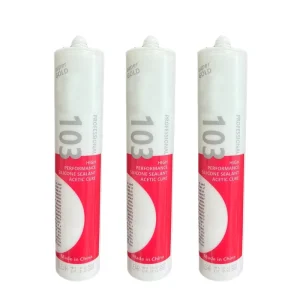 300ml Fast-Cure Neutral 100% Silicone Adhesive Sealant