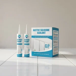 300ml White Acidic RTV Silicone Sealant Adhesive for Construction Windows and Glass