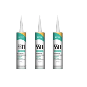 310 ml High Elasticity Waterproof Auto Glass Black Urethane Windshield Polyurethane Sealant for Automotive