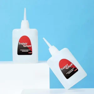Jingu Strong Adhesive, 35 g Cyanoacrylate, for Woodworking, Construction, Packaging, Plastics, Wood, Metal, Ceramics, Rubber, Leather, Paper, etc.
