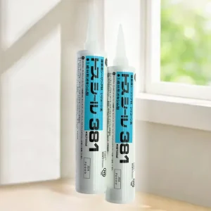 381 JIS 5758 Neutral Silicone Sealant One Component Paste for Glass Metal Weatherproof Bonding Construction