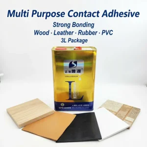 3L Multi Purpose Contact Adhesive Neoprene Rubber Glue for Fireproof Board Wood Leather PVC