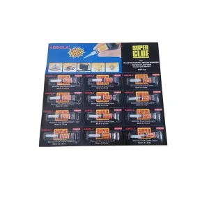 3g Aluminum Tube Cyanoacrylate Super Glue