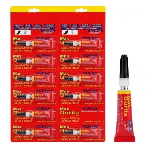 3g Instant Adhesive for Leather, Rubber, Wood, and Ceramic Repair