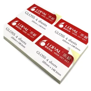 4 Grids 105*148.5mm 80 Sheets/Bag Handwritten Computer Printed Heat-Sensitive Paper Adhesive Matte/Gloss A4 Self-Adhesive