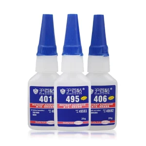 401 101 406 495 496 420 Instant Adhesive Glue for Leather Plush Cloth Wood and Plastic