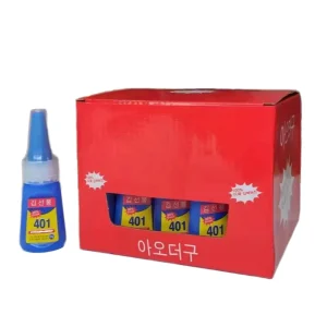Cyanoacrylate 401 20g Strong Adhesive, Low-Whitening, High-Strength, General-Purpose Fast-Drying 401 Super Glue