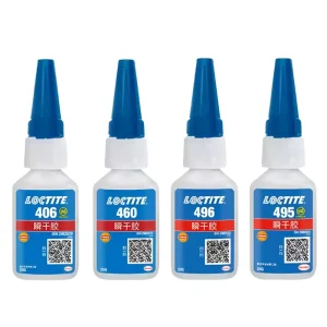 Genuine LOCTITE 401 403 406 495 496 Instant Adhesive, High-Strength Cyanoacrylate Super Glue for Metal, Plastic, and Rubber