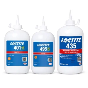Loctite 401 495 435 Instant Adhesive, General-Purpose High-Strength Glue for Metal, Plastic, Rubber, and Porous Materials, 500 g