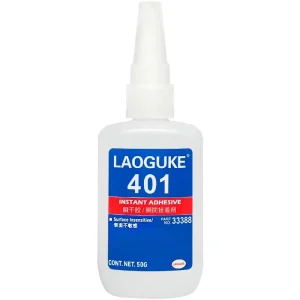 High-Power Instant-Bonding Fast-Drying Cyanoacrylate 401 Factory-Direct Wholesale Instant Strong Adhesive