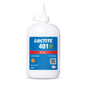 401 Surface-Insensitive Instant Adhesive Cyanoacrylate Glue for Metal, Plastic and Rubber Bonding