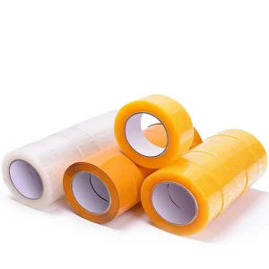 45cm x 100m Double-Sided Transparent OPP Packaging Tape with Acrylic Adhesive