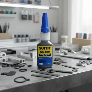 480 Cyanoacrylate Instant Adhesive, High Viscosity, for Filling Gaps and Bonding Various Material Surfaces