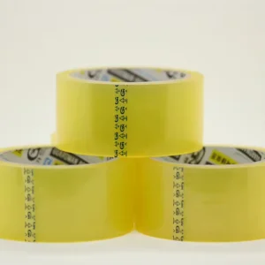 48mm BOPP Acrylic Clear Adhesive Tape 100m Single-Sided Pressure-Sensitive for Carton Sealing