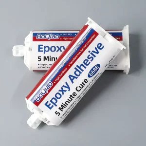 5-Minute-Curing Epoxy Adhesive for Wood and Glass Bonding