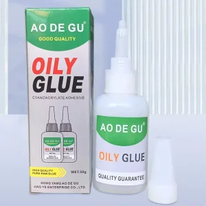 50 g Strong Adhesive for Bonding Plastic, Metal, Wood, Leather, and Glass Manufacturing and Sales, Oil-Based Ethyl Cyanoacrylate Adhesive