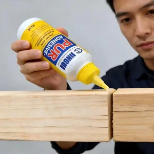 500g High Quality Eco Friendly Moisture Curing PUR Glue for Wood and Leather Bonding in Woodworking