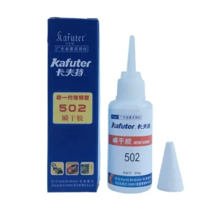 502 20g Fast-Curing Cyanoacrylate Adhesive for Metal, Plastic, Rubber and Wood Repair