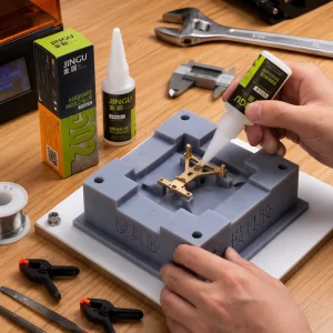 Fast-Drying 502 Cyanoacrylate Super Glue Metal Adhesive for Hardware Mold Repair
