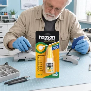Transparent Cyanoacrylate Super Craft Glue 502 Glue for Wood, Metal, and Plastic