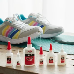 Fengcai Wholesale Environmentally Friendly Cyanoacrylate Adhesive 502 for Construction, Woodworking and Transportation, Strong Adhesion