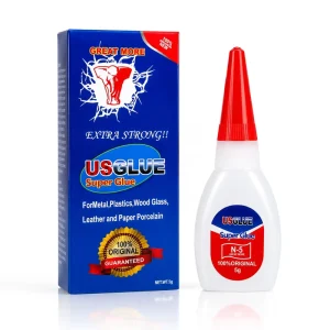 Wholesale 502 Super-Strong 3-Second Fast-Drying Cyanoacrylate Glue, 5 g Acrylic Adhesive Sealant, Factory Hot Sale