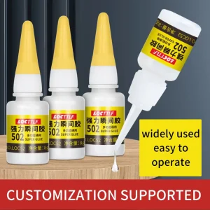 502 Super Glue Multifunctional Adhesive for Metal and Plastic, Daily Maintenance, DIY Small Craft Repair, 8g